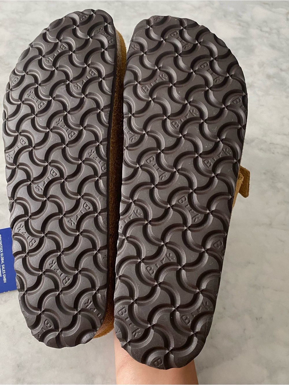 Birkenstock Corduroy Mule Clogs in Mustard - Picture 7 of 8